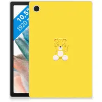 B2Ctelecom Samsung Galaxy Tab A8 2021/2022 Tablet Back Cover Baby Leopard