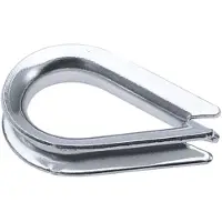 Talamex Thimble 25 Units Zilver 8 mm