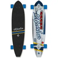 Streetsurfing Street Surfing Cut Kicktail Longboard - 36 Inch - Cruiser - 8-Laags Maple - ABEC 9