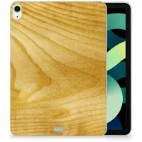 B2Ctelecom iPad Air (2020/2022) 10.9 inch Silicone Tablet Hoes Licht Hout
