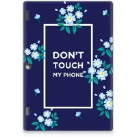 B2Ctelecom Lenovo Tab 10 | Tab 2 A10-30 Print Case Flowers Blue DTMP
