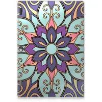 B2Ctelecom Lenovo Tab 10 | Tab 2 A10-30 Siliconen Hoesje Purple Flower