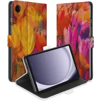 B2Ctelecom Uniek Samsung Galaxy Tab A9 Tablethoesje Tulpen Design | B2C Telecom