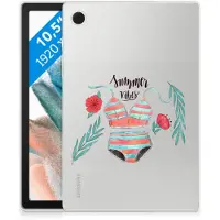 B2Ctelecom Samsung Galaxy Tab A8 2021/2022 Tablet Back Cover Boho Summer