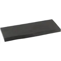 J-Line Muurplank gerard mango hout zwart small