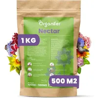 Organifer - Vlinderbloemen en Bijenmengsel - Nectar - 40 soorten (1 kg voor 500 m2)