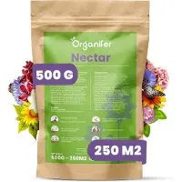 Organifer - Vlinderbloemen en Bijenmengsel - Nectar - 40 soorten (500 g voor 250 m2)