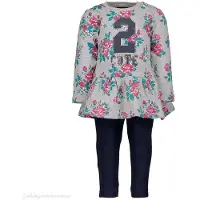 Blue Seven Setje College 2 Petal grijs gemeleerd Blue Seven - Maat 68