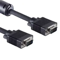 S-Impuls S-VGA-Monitorkabel 2x15pol HDD-St 75Ohm Ferrit 15m
