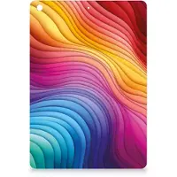 B2Ctelecom Back Cover voor Apple iPad 10.2 | iPad 10.2 (2020) | 10.2 (2021) Regenboog