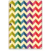B2Ctelecom Lenovo Tab 10 | Tab 2 A10-30 Hippe Hoes Zigzag Multi Color
