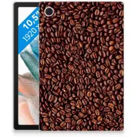 B2Ctelecom Samsung Galaxy Tab A8 2021/2022 Tablet Cover Koffiebonen