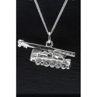 MOOYE ® - Collectie Zilveren Hijskraan zwaar ketting hanger