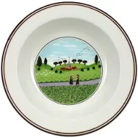 Villeroy & Boch Ontwerp Naif, Kom + Kom, Veelkleurig