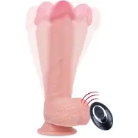 Rock Army | Rockarmy Liquid Silicone Vibrator Premium Apache Remote Control 20.5 Cm | Sex Toy for for Couple | Vibrator | Sex Toy for Woman | Realistic Dildo Vibrator | Vibrating Dildo