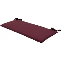 Madison Bankkussen Recycled Canvas Bordeaux (170 x 48 cm)