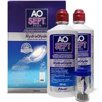 Aosept PLUS with Hydraglyde 5 x 360 ml met lenzendoosjes