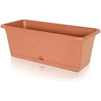 Prosperplast 15.5l Camelia Collection 50.8x18.8x17.3 Cm Flowerpot Goud