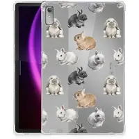 B2Ctelecom Back Case voor Lenovo Tab P11 Gen 2 Konijntjes