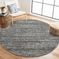Muratap Relax oslo laagpolig effen vloerkleed rond modern tapijt - 120 cm rond