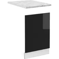 Vicco R-Line Frontpaneel – 45 cm, WB Marmer Zwart hoogglans