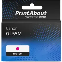 PrintAbout Huismerk Canon GI-55M Inktcartridge Magenta