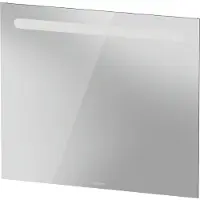 Duravit Spiegel no.1 met horizontale led verlichting 80x3.5x70 cm mat wit