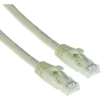 ACT IB3201 U/UTP CAT6A Patchkabel | Snagless | RJ45 Connectoren | Ivoor | 1 meter