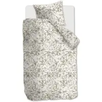 Rivièra Maison Dekbedovertrek Blushing Blooms Zand Katoen-140 x 200 / 220 cm | 1-Persoons