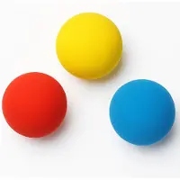 DOBENO Zachte bal rood geel blauw tennisbal 6 stuks