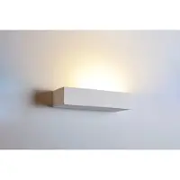 Integral wandlamp Lamia decoratief overschilderbaar gips voor 1x lichtbron | E14 | 220x78x220 mm
