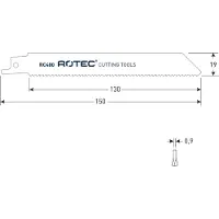 Rotec Reciprozagen RC480 / 922HF (VPE 5 stuks) - 5250480
