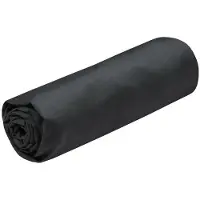 Stof Textiles Hoeslaken Elysee - 2-persoons - 180 x 200 cm - Antraciet - premium kwaliteit - percal katoen - 30 cm matrasdikte