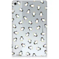 B2Ctelecom Hippe Hoes voor Lenovo Tab M10 Plus (3e generatie) Pinguïn