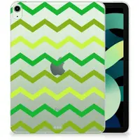 B2Ctelecom iPad Air (2020/2022) 10.9 inch Hippe Hoes Zigzag Groen
