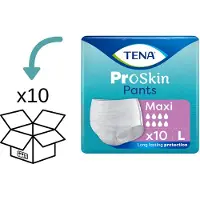 Tena 10 pakken Pants Maxi Large - 100 broekjes ProSkin Pants Maxi L