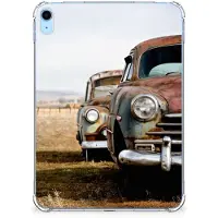 B2Ctelecom iPad (2022) 10.9 | iPad 10.9 (2025) Tablet Backcover met foto Vintage Auto
