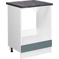 Vicco R-Line Ovenombouwkast – 60 cm, WB Antraciet Blauw-grijs