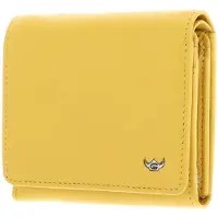 Golden Head Leren portemonnee Madrid RFID Protect RV-Börse 3335 Sonnengelb geel