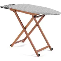 Arredamenti Italia 619 STIROLIGHT - Houten Strijkplank met Stoomunithouder - 135 x 45 cm - Groot Formaat - ARIT - Il cuore del legno