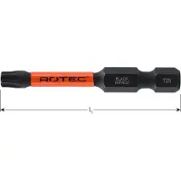 Rotec IMPACT insertbit T 15 L=50mm E 6,3 BASIC - 5 stuks - 8172115