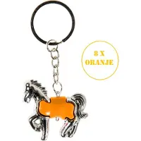 Duckiez 8 Sleutelhangers Paard - Uitdeelcadeautjes