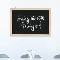 vidaXL Wandkrijtbord - Krijtbord - Krijtbord voor aan de wand 40x60 cm cederhout - Krijtboard - Schilderijwand - Kids Krtjtbord