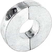 Talamex Schroefas anode aluminium vlak 20mm