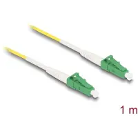 DeLOCK Cable Optical Fibre LC-APC to LC-APC Simplex Singlemode OS2 1 m