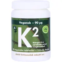 Dansk Farmaceutisk Industri Naturprodukter - K2 90mcg 90 stk.