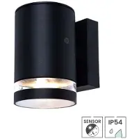 Lybardo - Buitenlamp met sensor dag en nacht - Wandlamp - Voor GU10 Spot