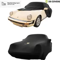 Ds Covers BOXX indoor autohoes van – Indoor – Coupe/sedan fit - Bescherming tegen stof en vuil – Extra zachte binnenzijde – Stretch-Fit pasvorm – Incl. Opbergzak - Grijs- Maat S