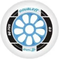 Double FF Duo Inline Wielen 90mm (per Stuk) 90mm Q5 / Xx-firm