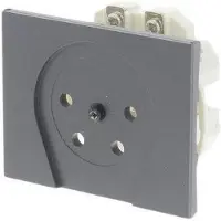 Berker K1 CONTACTDOOS INBOUW TELEFOON ANTRACIET